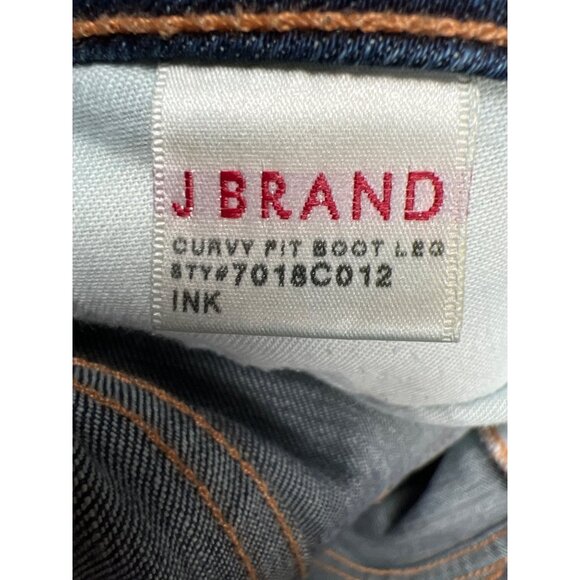 J Brand Curvy Fit Boot Cut Denim Size 26 - Picture 9 of 10
